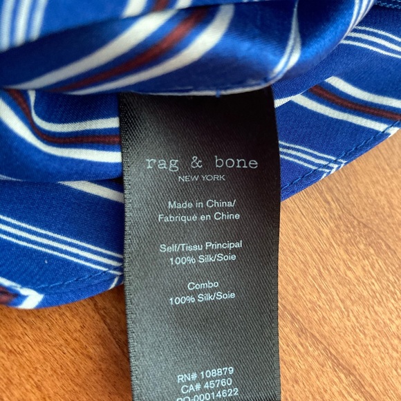 new Rag & Bone Felix jumpsuit 100% silk size 8 - Picture 8 of 12